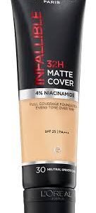 L Oreal Paris Infallible 24H Matte Cover Liquid Foundation 95 Light Linen 35 Ml