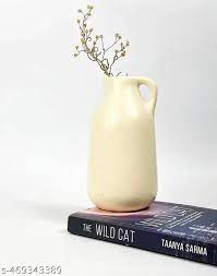 Ceramic Jug Shape Vase For Home Decor