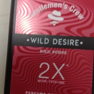 Gentlemen S Crew Wild Desire Pocket Perfume Body Spray 18Ml
