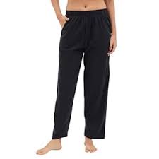 Women Grey Black Cotton Pyjama Size Xxl