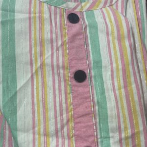 Women Multi Colour Kurti Size L