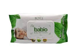 Novel Babio Baby Wet Wipes 80 Wipes