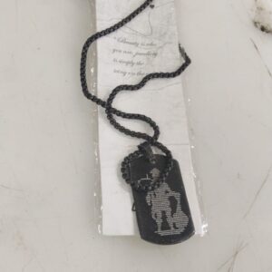 Black Color Goddess Mala For Unisex