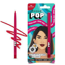 Sugar Pop Velvet Matte Lip Liner 01 Red Carpet 0Point27G