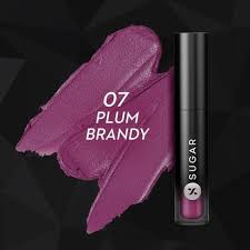 Sugar Cosmetics Mousse Muse Lip Cream 07 Plum Brandy 5Ml