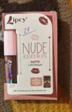 Lipsy Nude Edition Matte Lip Cream 4 X 1 Point 5 Ml