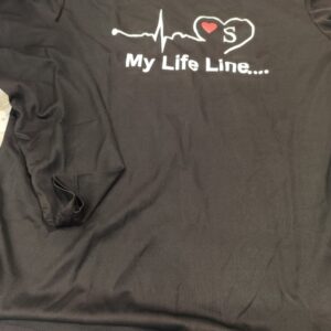 Black Colour T Shirt For Men Size S