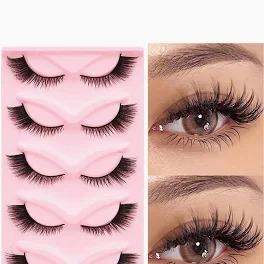 Savana Eyelashes 5 Pair Black