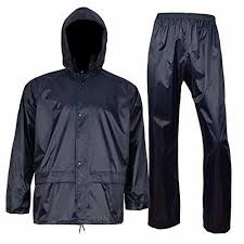 Rainmate Rain Suit Black For Men And Women Size Xxl Pack Of 2