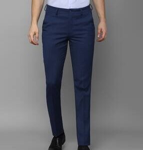 Elite Ease Men Blue Color Trouser Pant Size 38