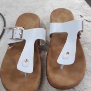 Shoetopia Women Slippers T Trap Brown Colour Size 42