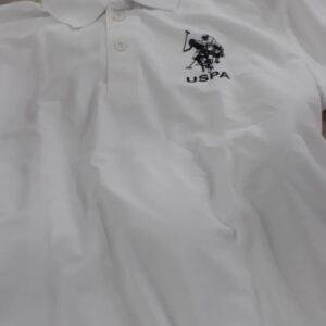 Preeo Men White T Shirt Size M