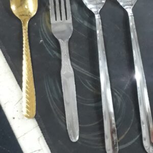 Stainless Steel Spoons Fork 4 Pc