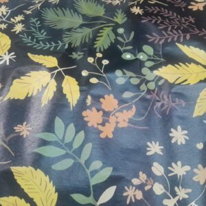 Black Printed Wall Paper 3 Mtr