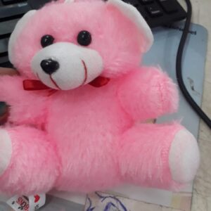 Pink Colour Small Teddy Bear For Baby