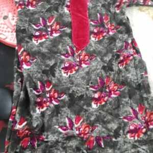 Girl Winter Kurti Multicolour Printed Size 34 Years