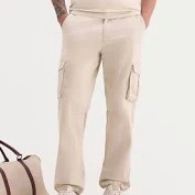 Rare Rabbit Men Beige Color Double Pocket Trousers Size 34