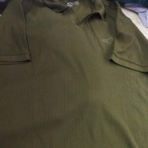 Performax Olive Green Color Men Collar T Shirt Size 2Xl