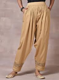 Lakshita Golden Color Women Salwar Size Xl