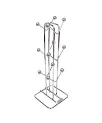 Stainless Steel Tabletop Cubby Shelf Cup Rack