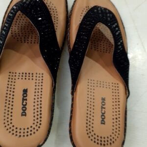 Doctor Black Sandals For Women Size 40