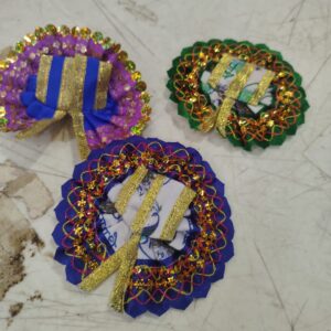 Multicolor Laddu Gopal Dress Size 3 Pack Of 3