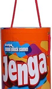 Hasbro Gaming Jenga Jenga Tube Original Hardwood Blocks Stacking Tower Game Gift