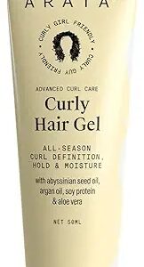 Arata Curl Gel For Frizzy Wavy Curly Hair 50Ml