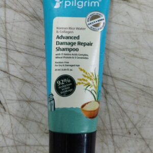 Pilgrim Korean Rice Water Collagen Advanced Damage Repair Shampoo 25Ml