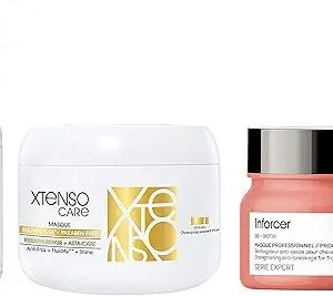 LOreal Professionnel X Tenso Care Sulfate Free Masque Loreal Professionnel X Tenso Care Serum 50 Ml Loreal Professionnel Enforcer Strengthening Hair Mask 446Gm