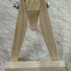 6 Inch Set Of 2Pc Mini Wooden Easel Stand Small Tabletop Easels Artist Painting Mini Canva