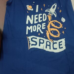 Kids Boy Shoulder Less Shirt Blue Size 12 Years