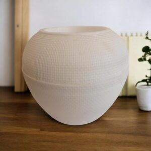 Led Fiber Pots For Indoor Plants With Drainage Hole