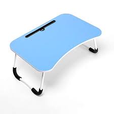 Wooden Mini Laptop Table Sky Blue