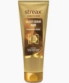Streax Glossy Serum Shine Unscented Hair Conditioner For Women Men 20Gm