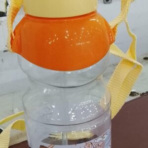 Milton Cutie 450 Shiva Kids Pet Water Bottle 400Ml Orange And White Colour