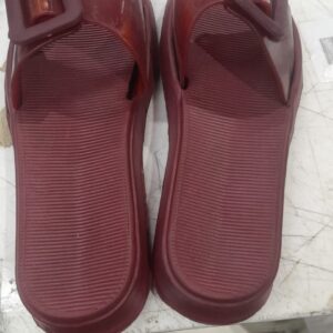 Womens Slides Maroon Size 37
