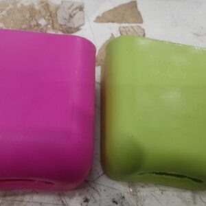 Wall Mount Mobile Holders Pack Of 2 Pink Green