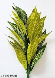 Artificial Natural Looking 26 Leaves Snack Rubber Plant Artificial Fake Tree