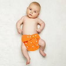 Orange Padded Langot For Infants Baby