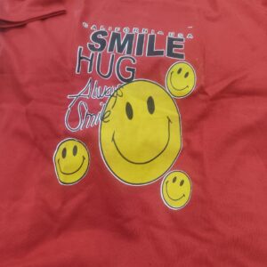 Red Colour T Shirt For Girls Size 30