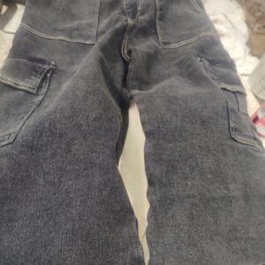 Black Double Pocket Jeans For Women Size 34