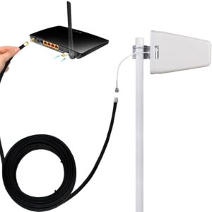 12Dbi Lpointppointdpointa DirectionalAntenna With 10 Meter Hlf200 Cable White