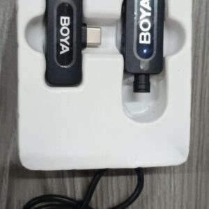 Boya ByV10 UsbC Wireless Microphone Mini Lapel Mic Mini Part Missed