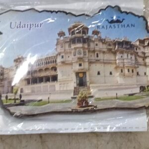 City Palace Of Udaipur Rajasthan Woden Sticker For Wall Fridge