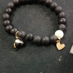 Black And White Color Bracelet For Women
