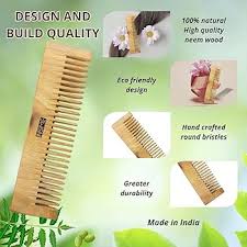Wooden Hair Comb For Men Women