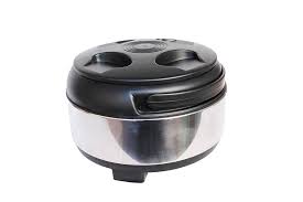 Silver And Black Stainless Steel Hot Case