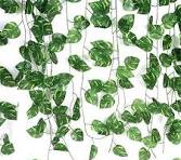 Artificial Green Leaf Green 4 Pcs