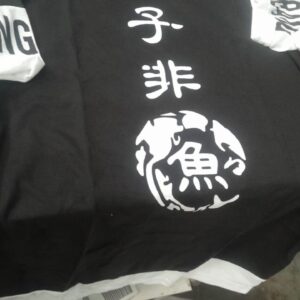 Mens Printed T Shirt Black Size M